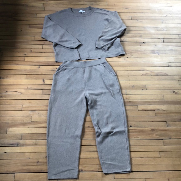 Bare Knitwear Pants - Bare Knitwear Lounge Set 100% Pima Cotton